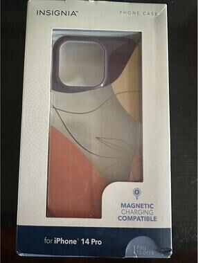 Insignia Magnetic Charging Compatible Case for iPhone 14 Pro